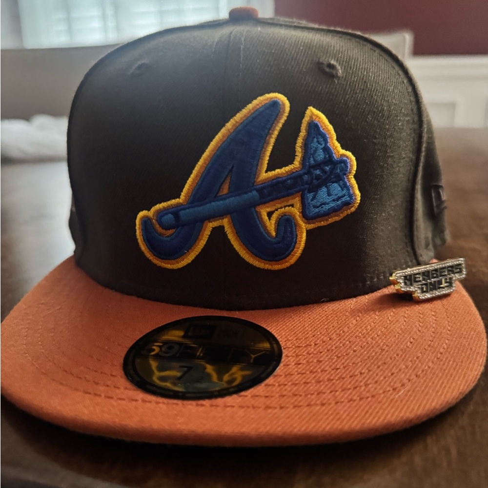 New Era Black and Orange Hat